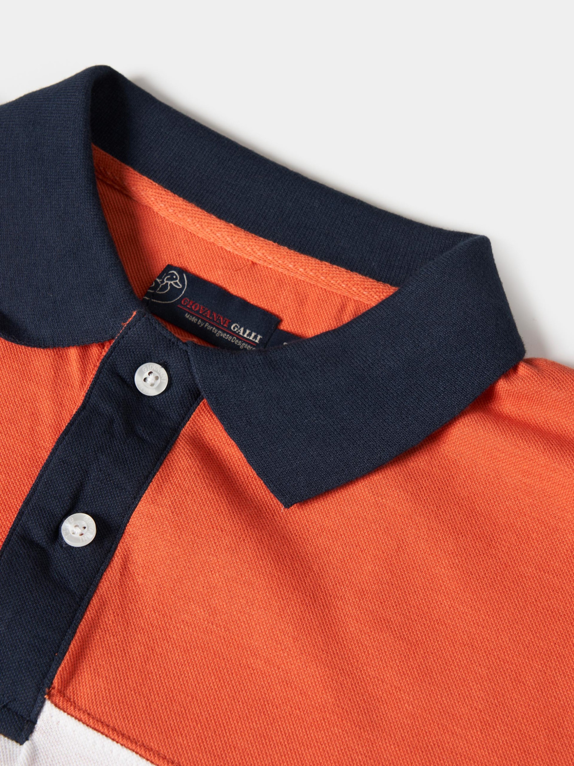 Polo de piqué de manga corta