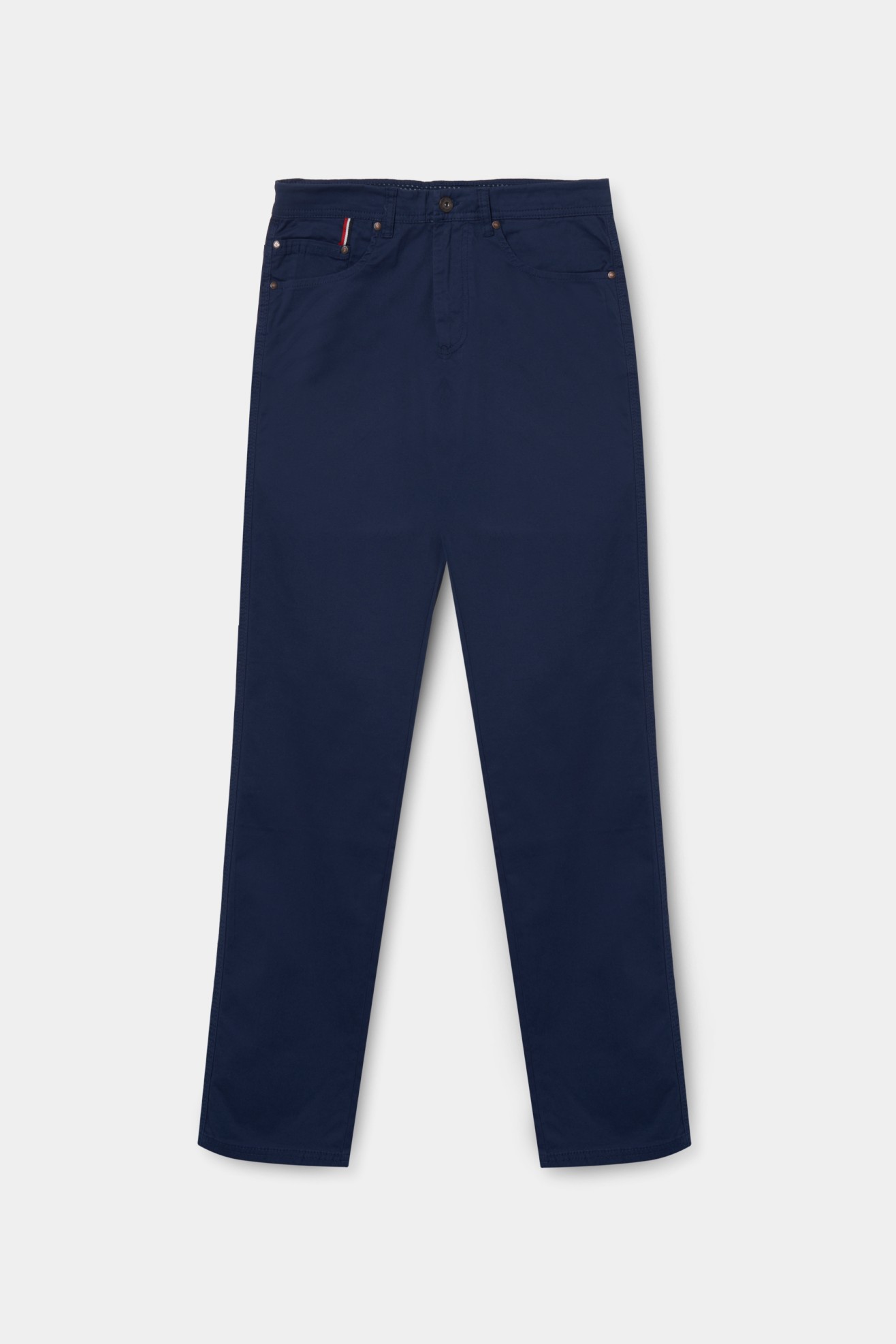 Calça 5 bolsos sarja