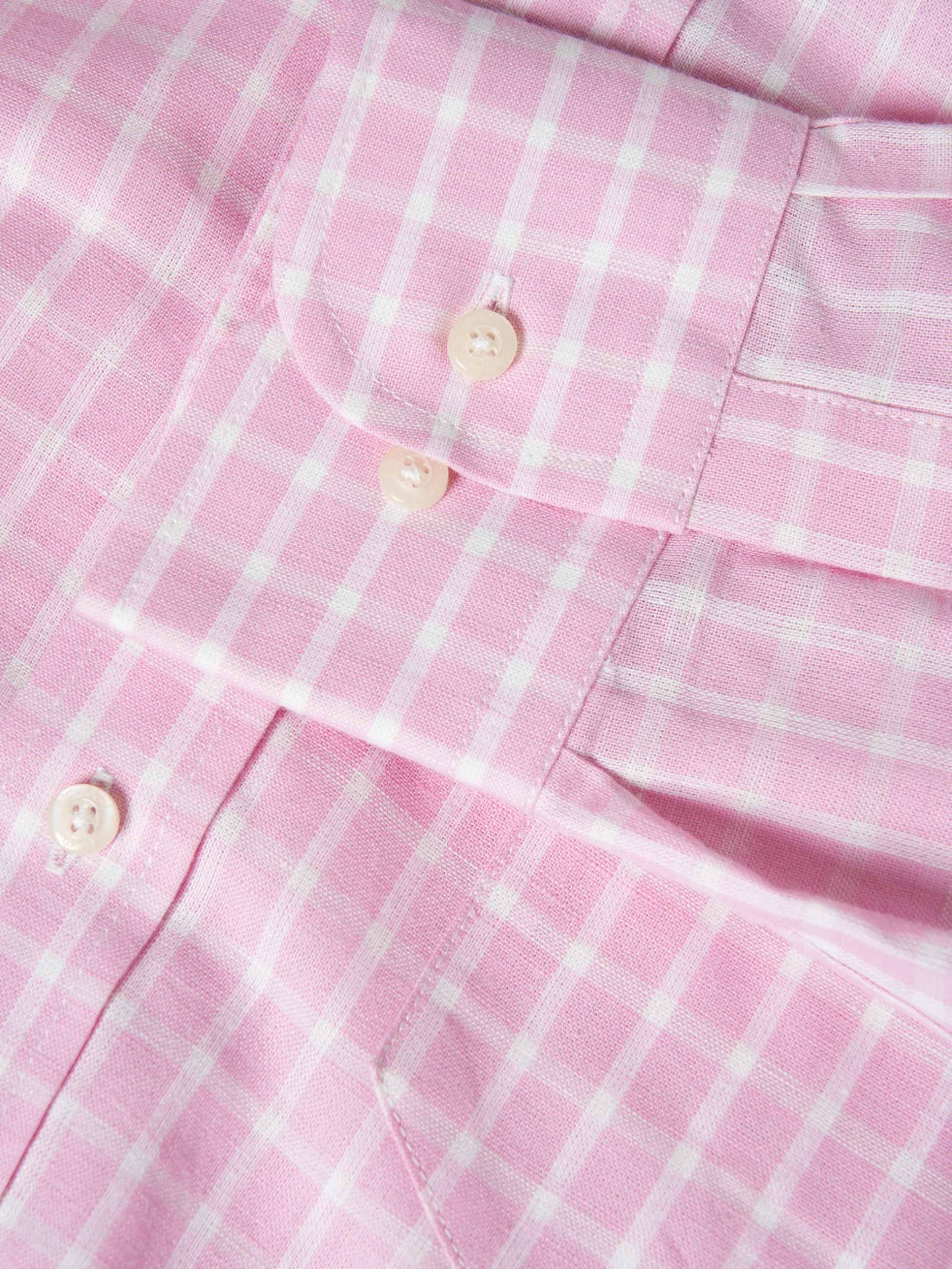 Camisa de lino regular fit