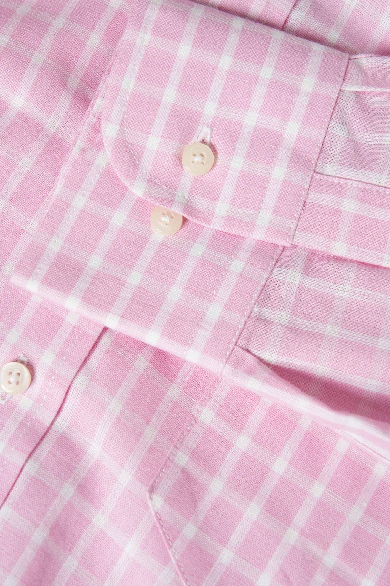 Camisa linho regular fit