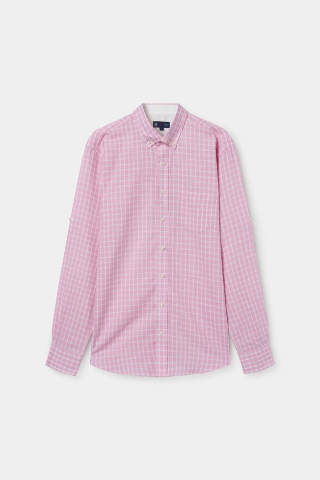 Camisa linho regular fit