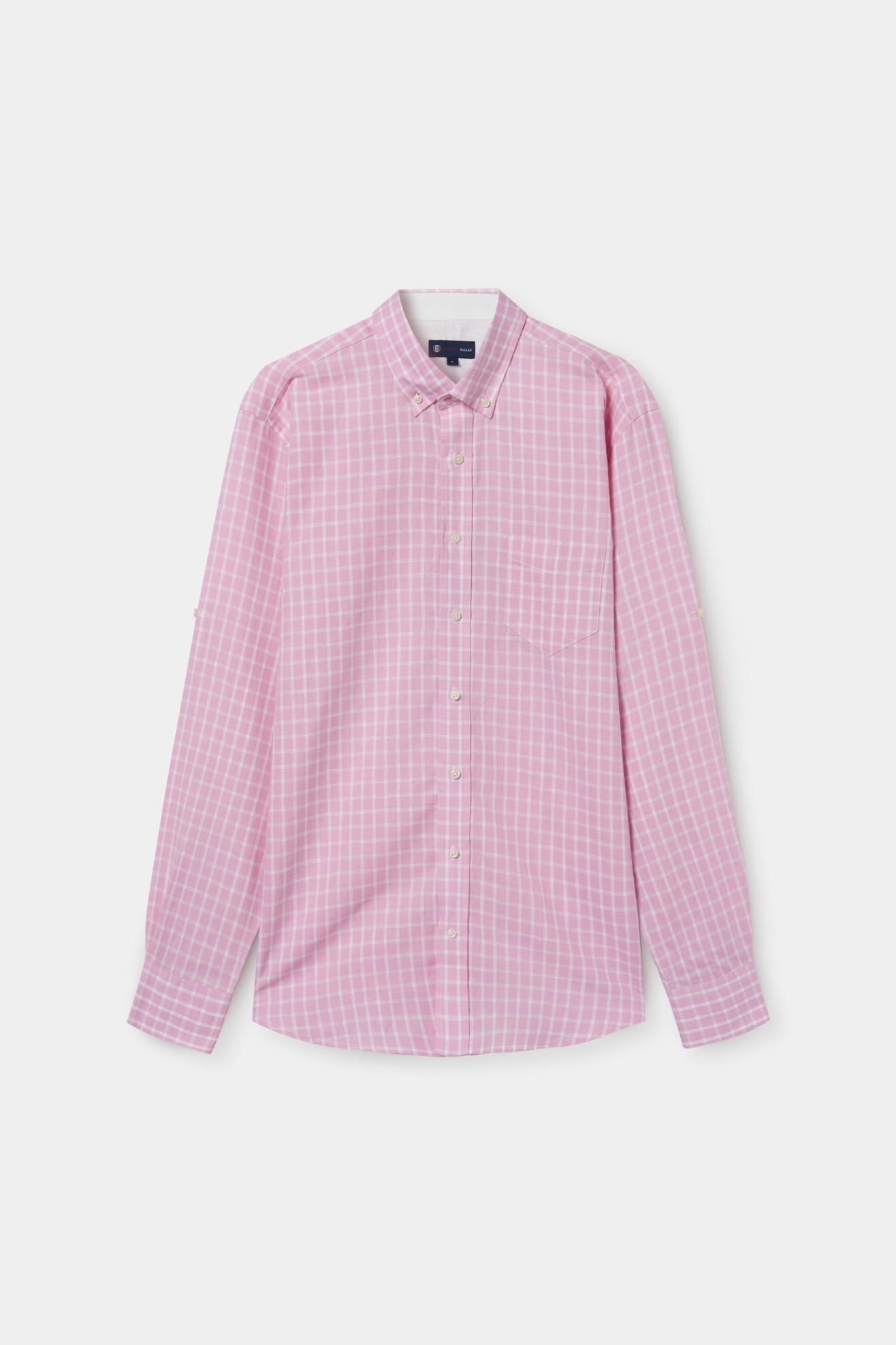 Camisa linho regular fit