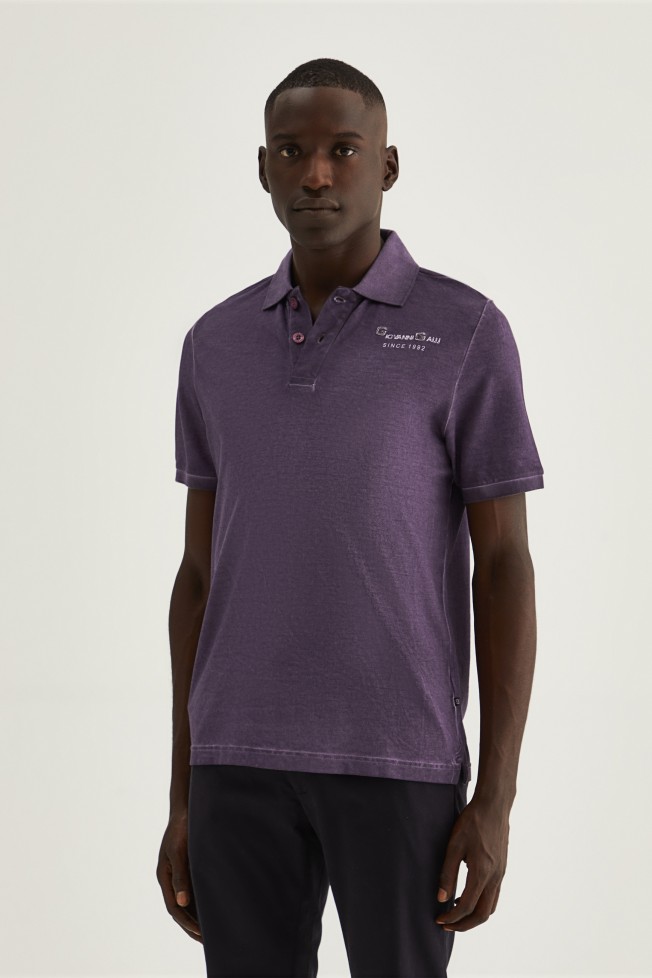 Polo de piqu de manga corta