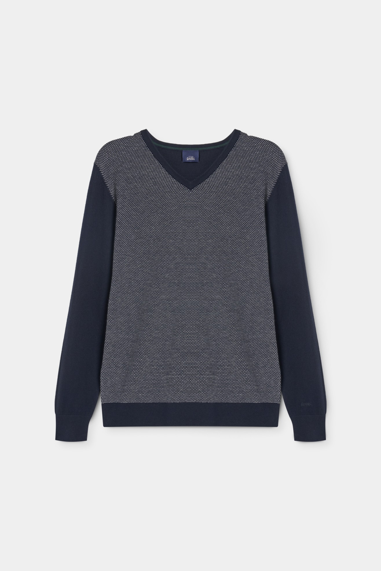 Jersey con cuello de pico