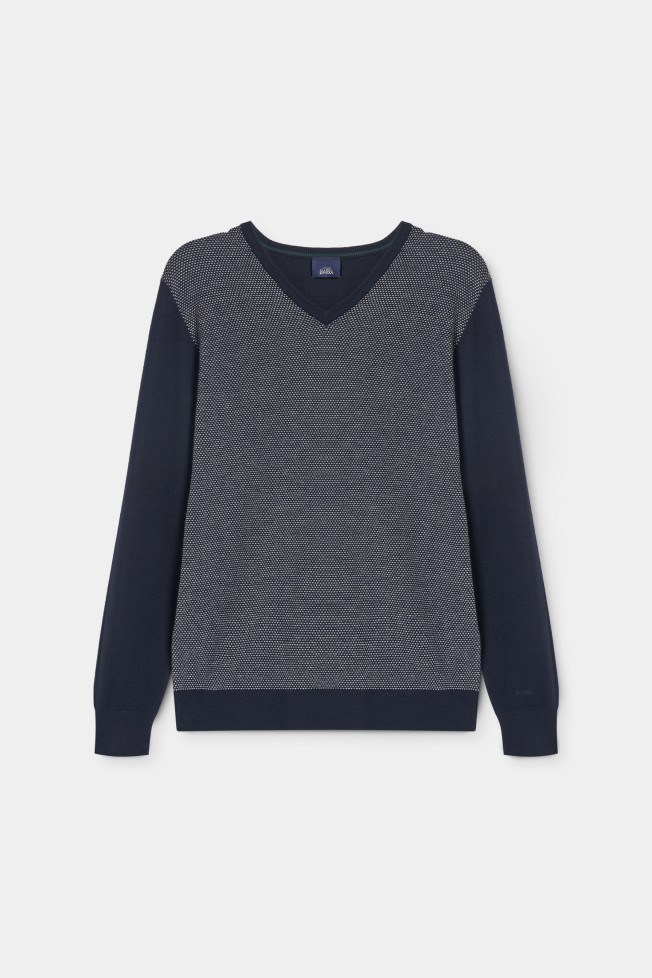 Jersey con cuello de pico Jersey con cuello de pico