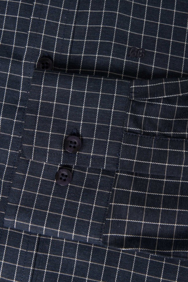 Camisa xadrez slim fit