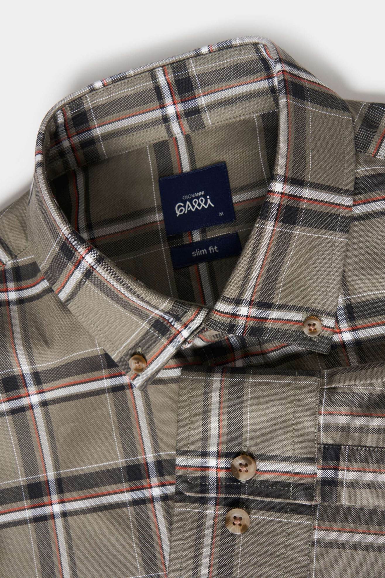 Camisa xadrez slim fit