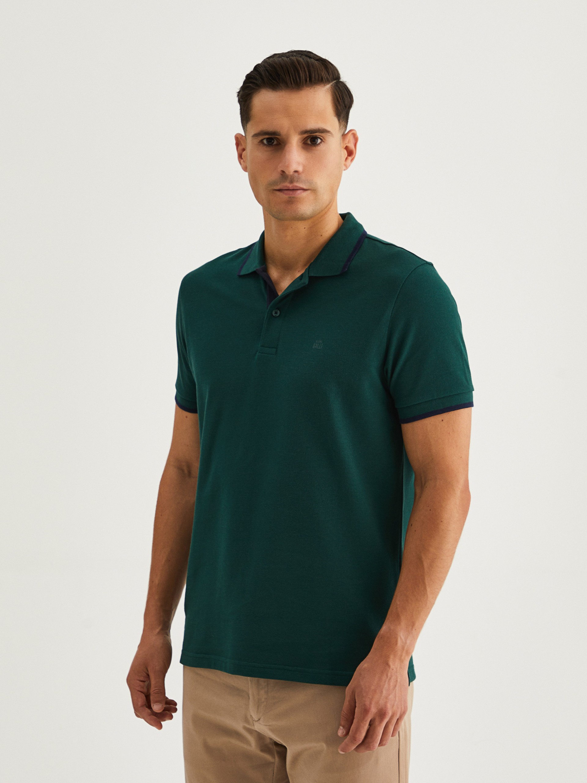 Polo de piqué 100% algodón