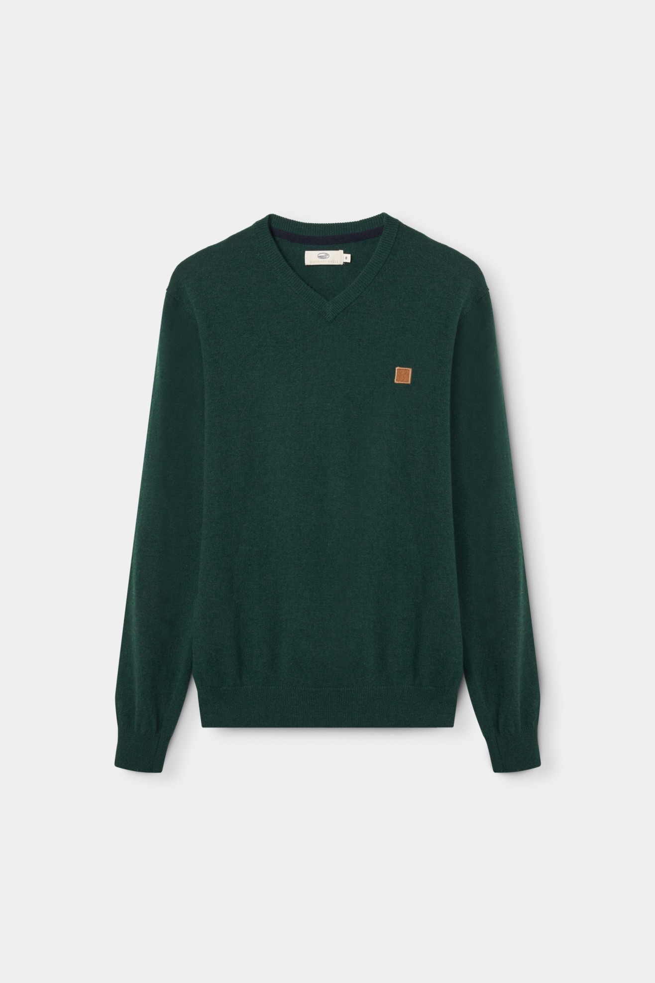 Pullover com decote em V