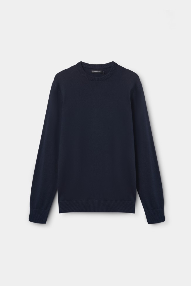 Pullover decote redondo