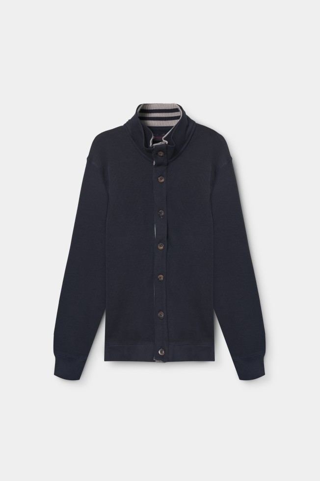 Chaqueta de punto interlock
