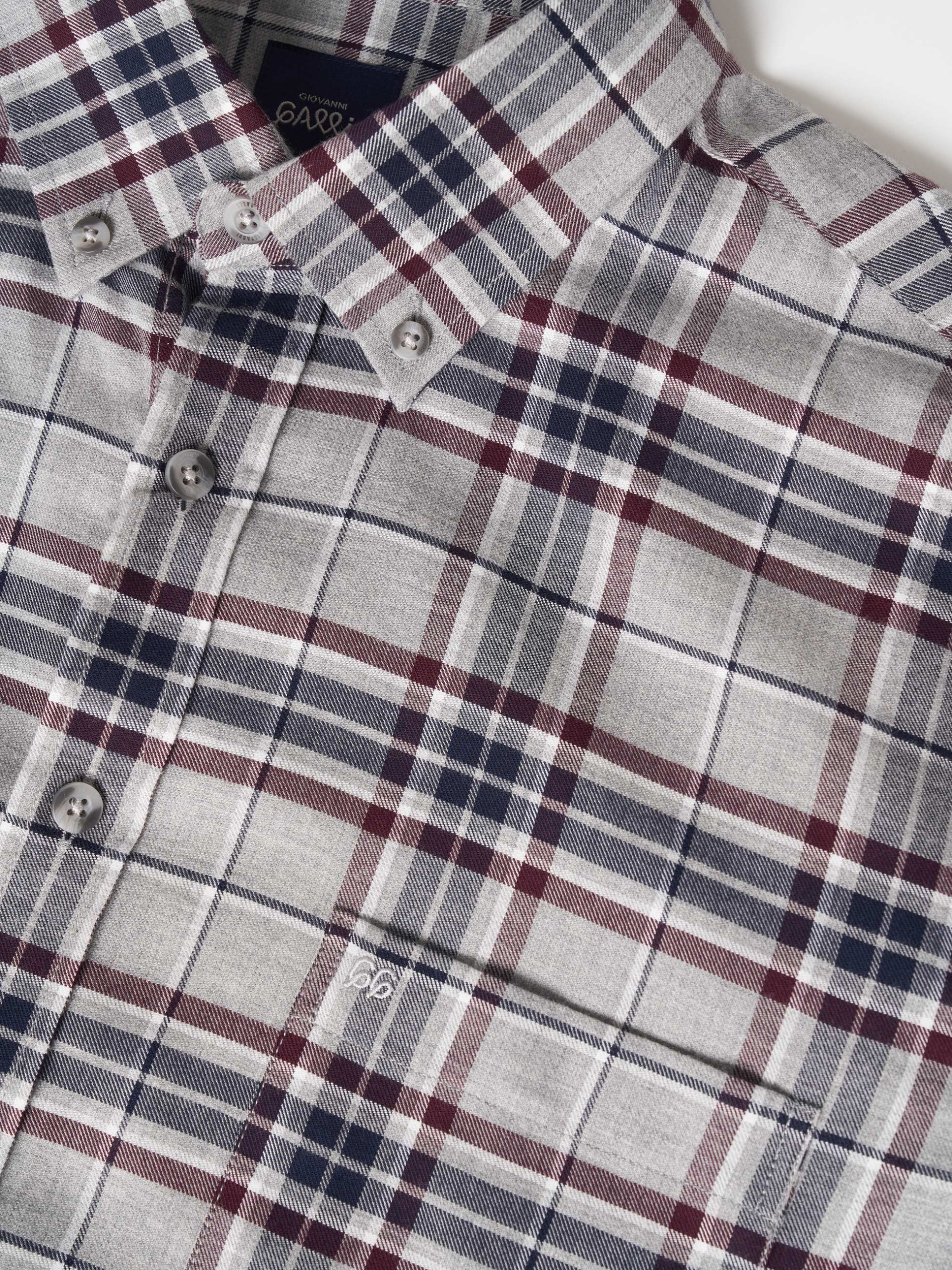 Camisa regular fit 100% algodón