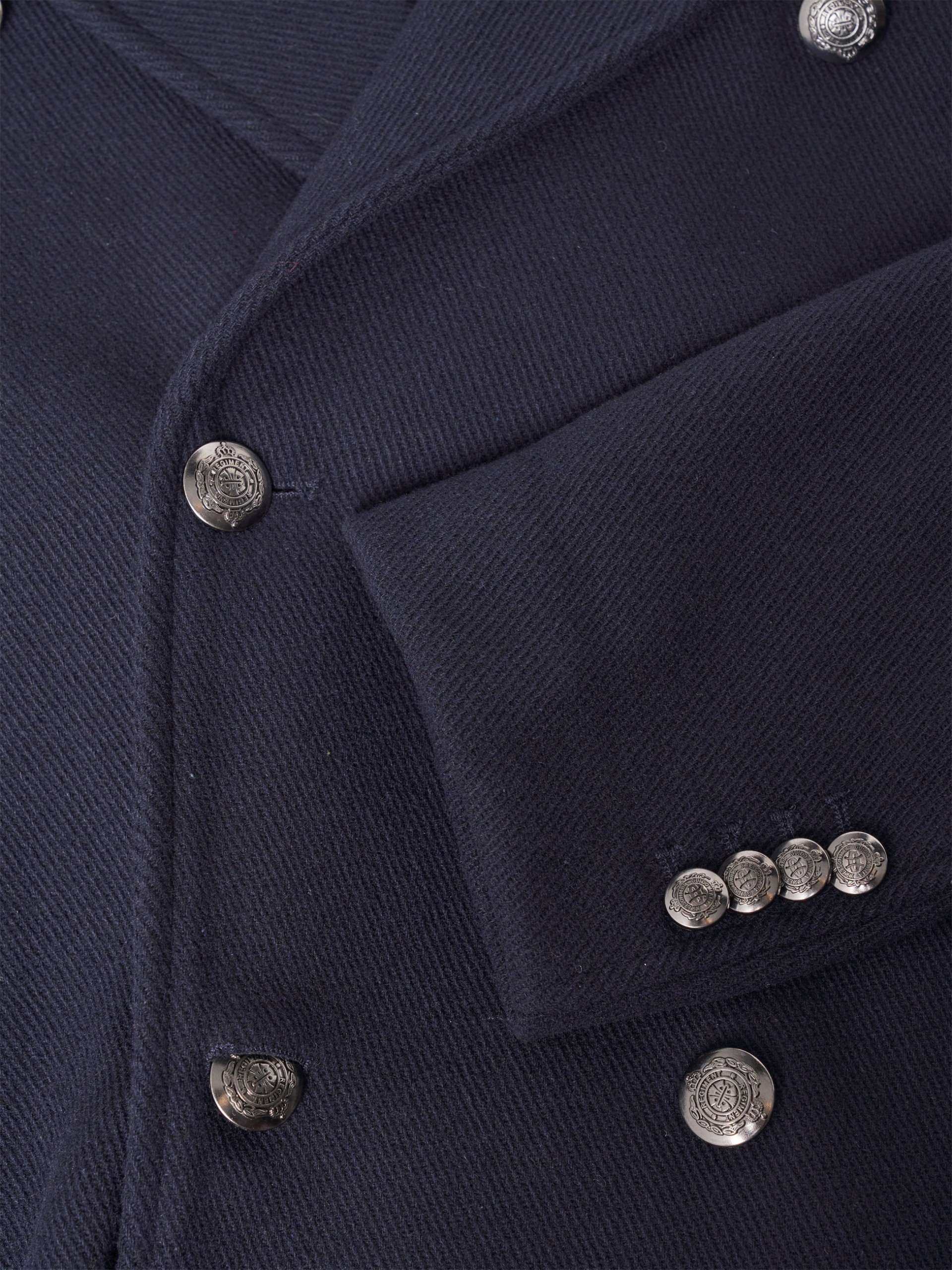 Abrigo cabán de doble faz