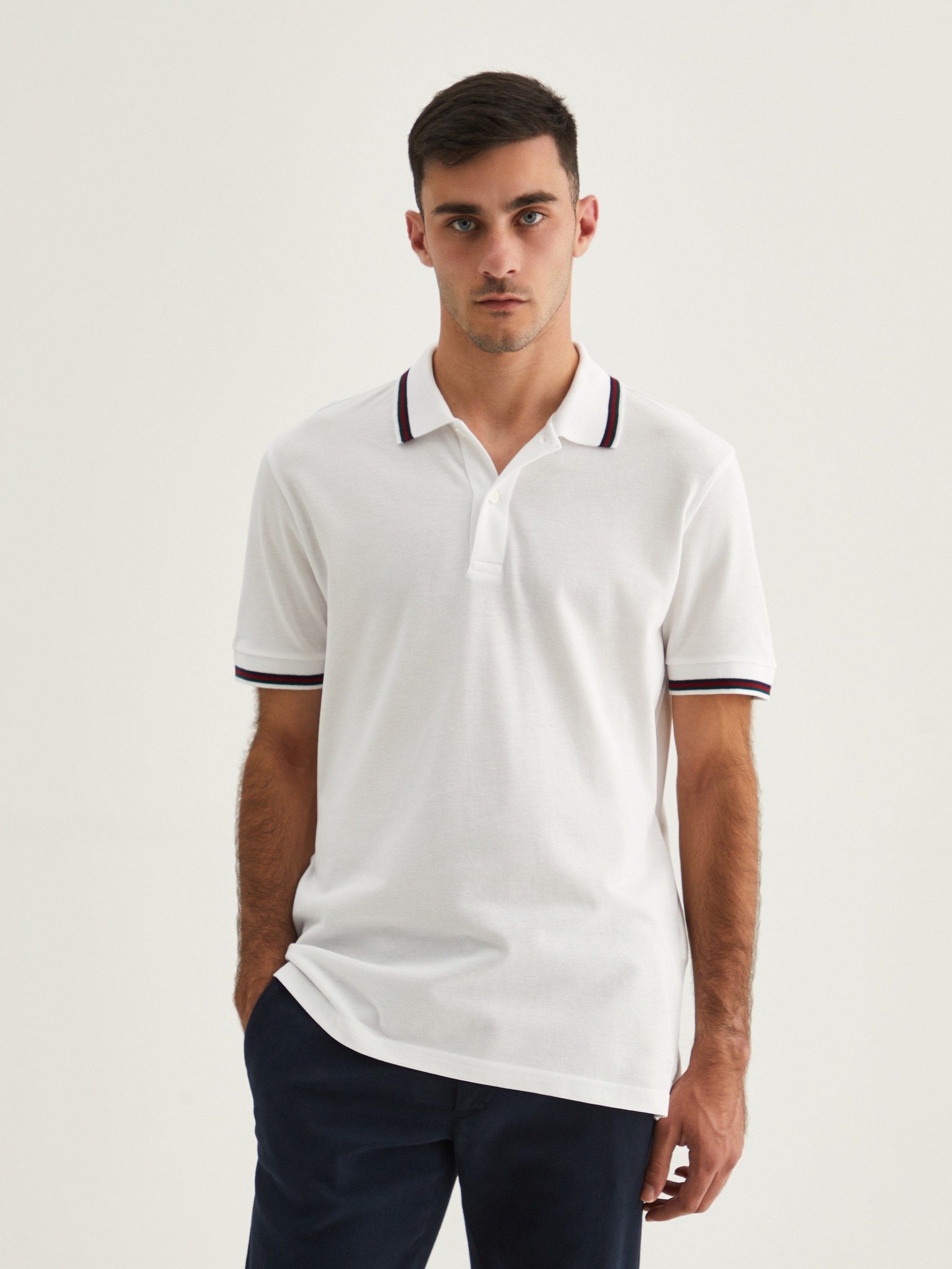 Polo de piqué 100% algodón