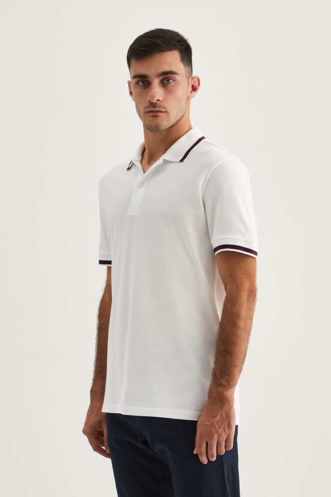 Polo de piqu 100% algodn