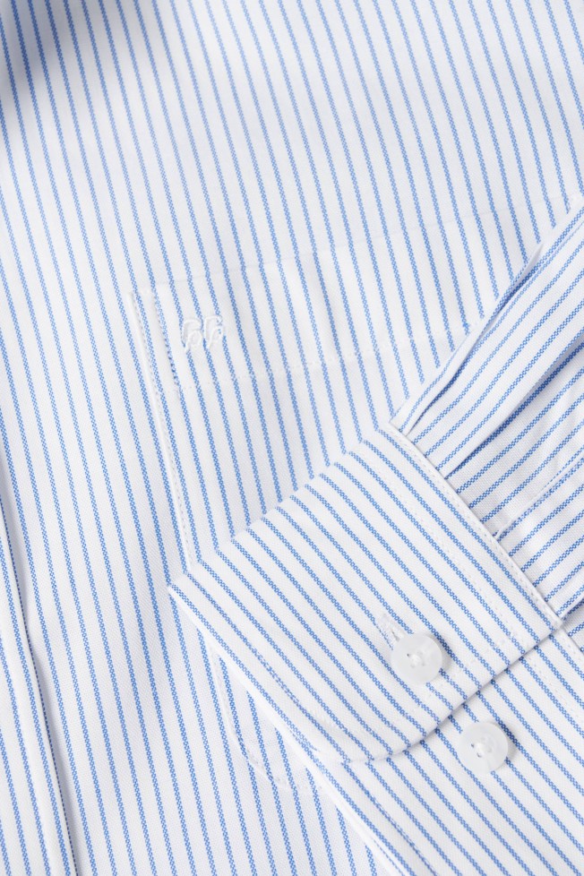 Camisa slim fit 100% algodn