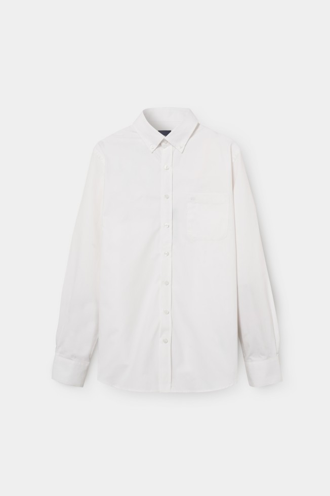 Camisa regular fit 100% algodo