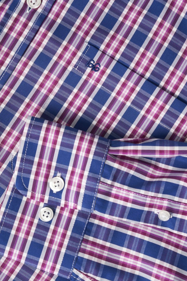 Camisa regular fit 100% algodo