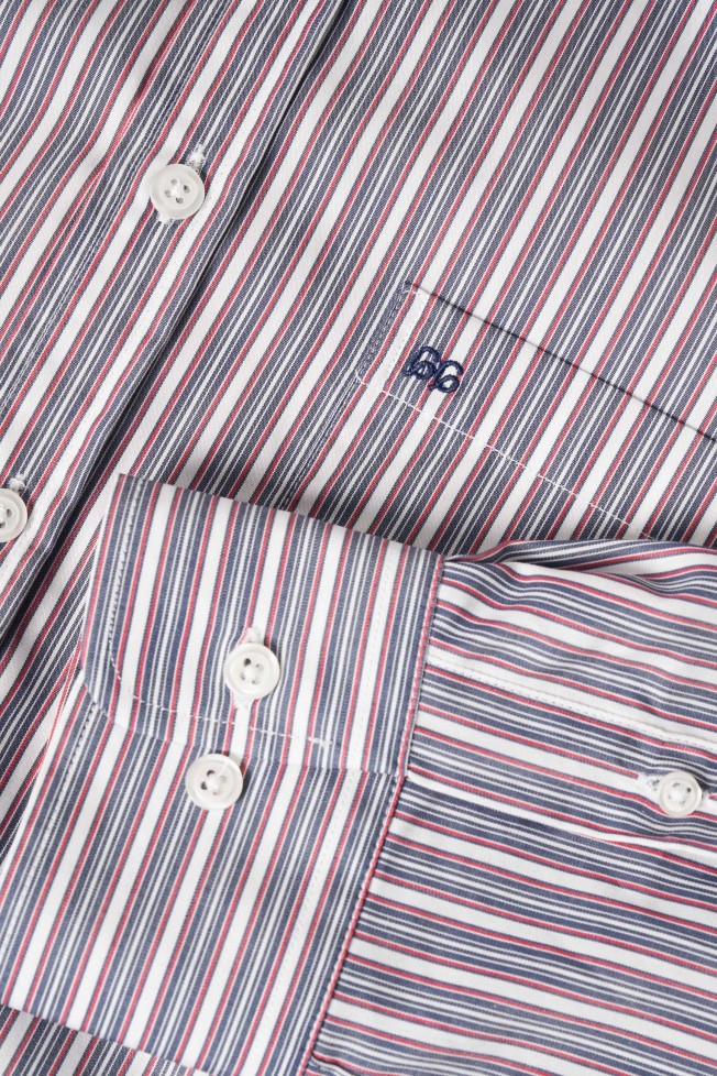 Camisa regular fit 100% algodo