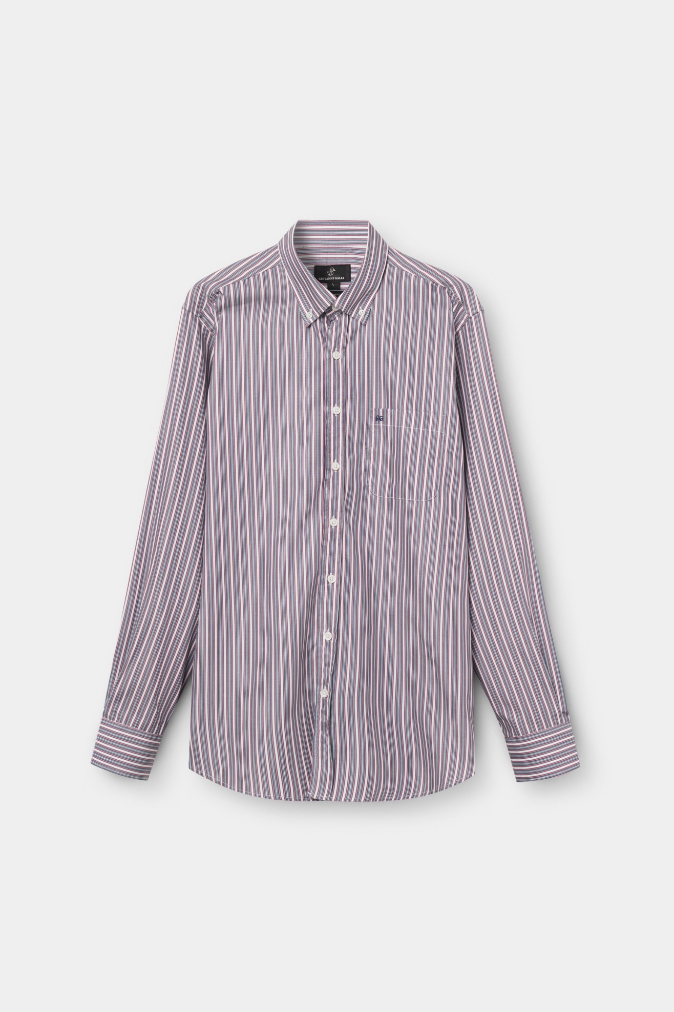 Camisa regular fit 100% algodo