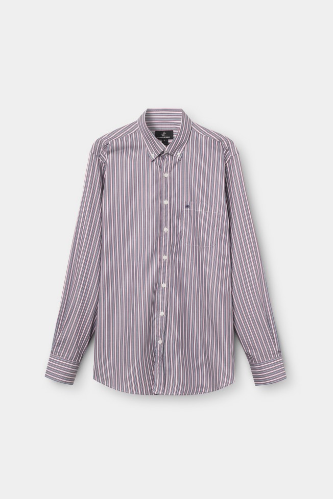 Camisa regular fit 100% algodo