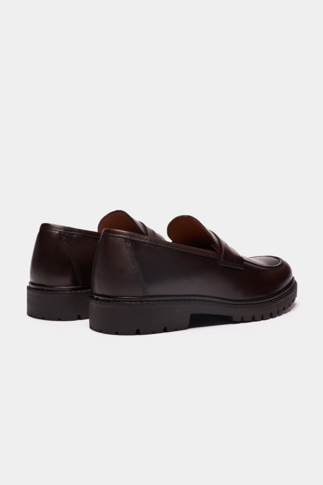 Mocasín de piel Mocasín de piel