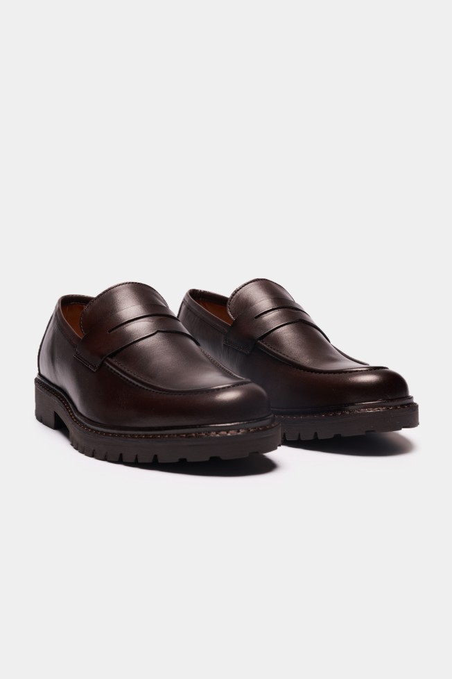 Mocasín de piel Mocasín de piel
