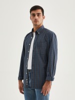 Camisa xadrez slim fit