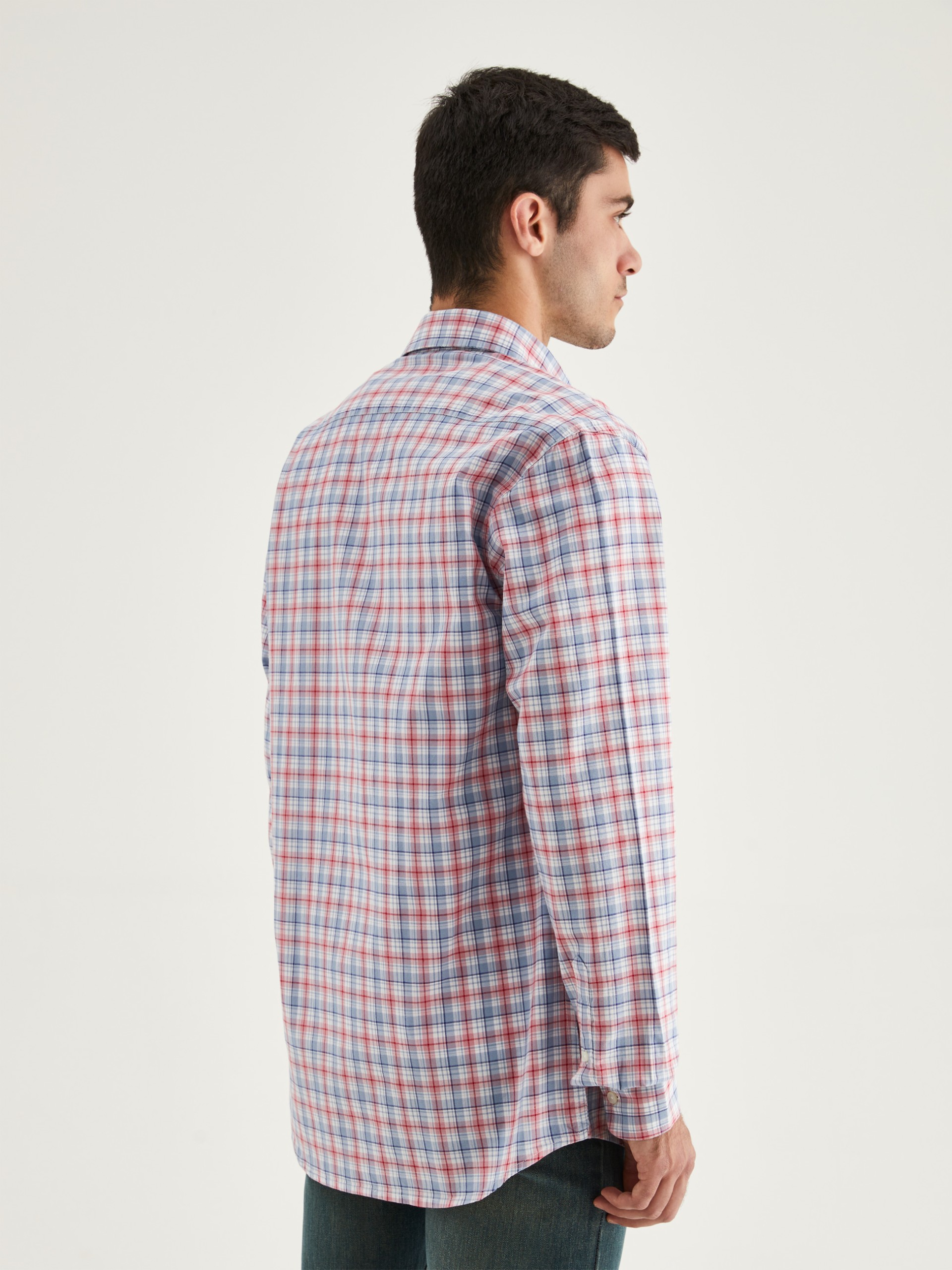 Camisa de cuadros slim fit