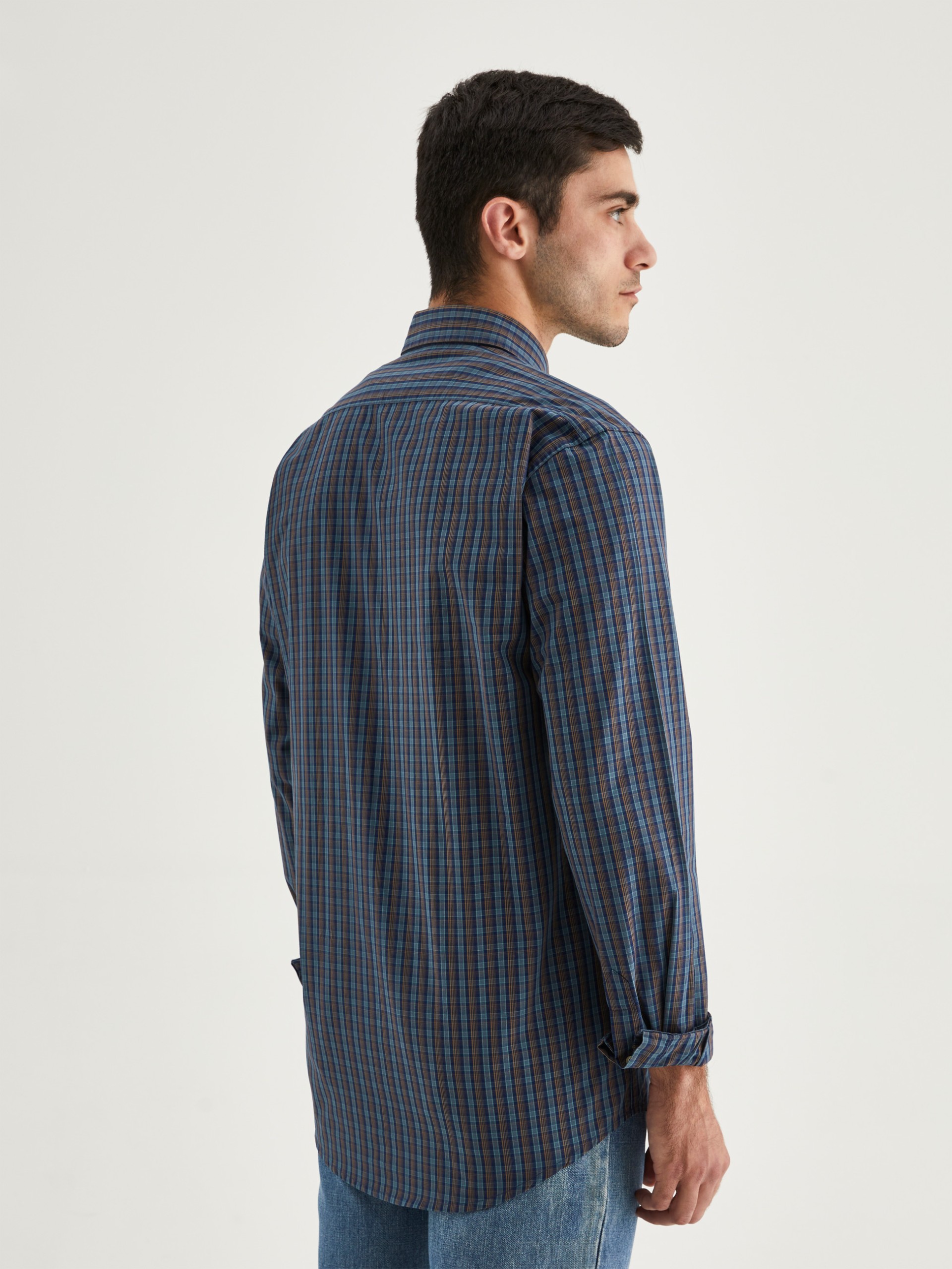 Camisa de cuadros slim fit