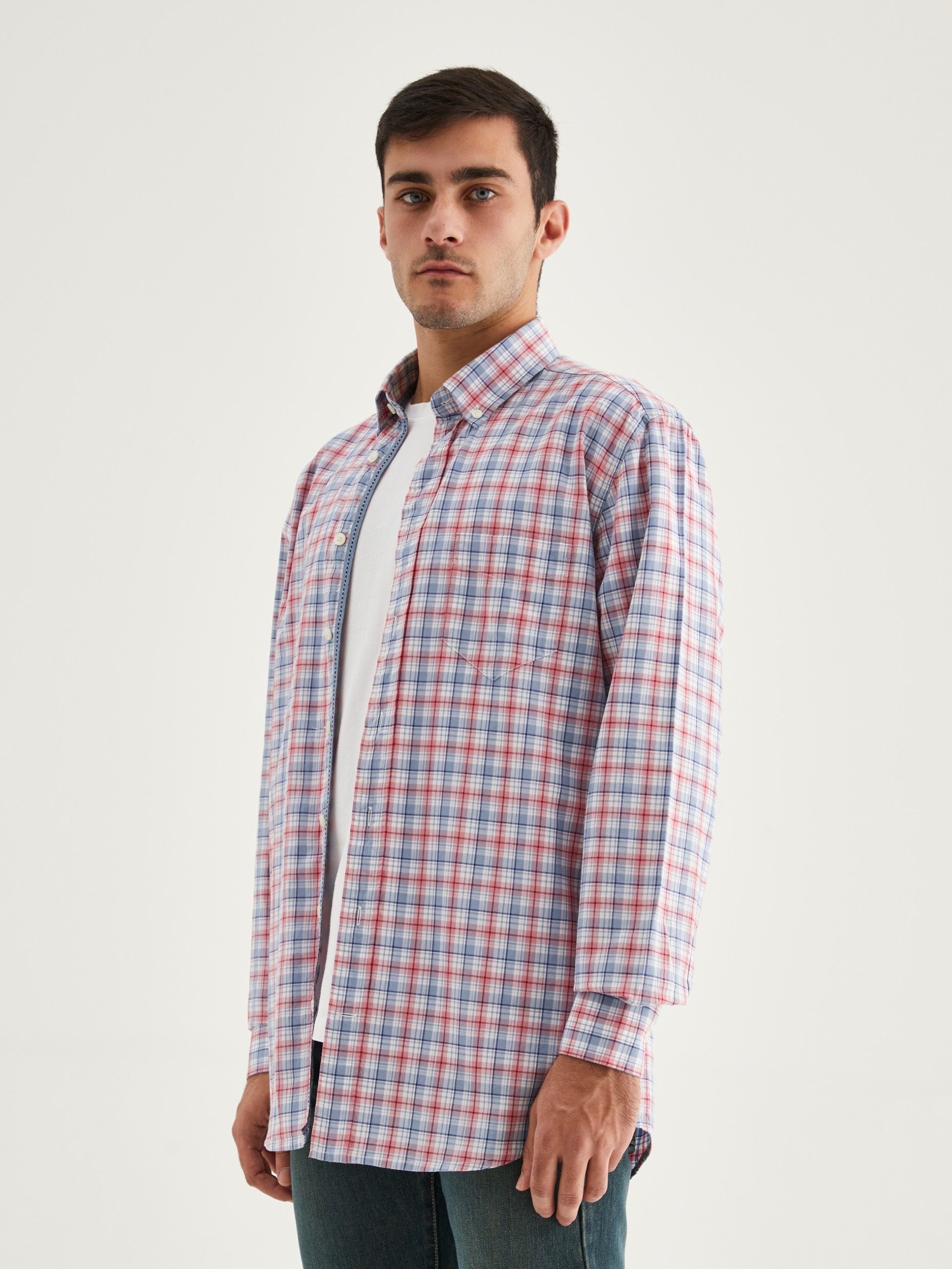 Camisa de cuadros slim fit