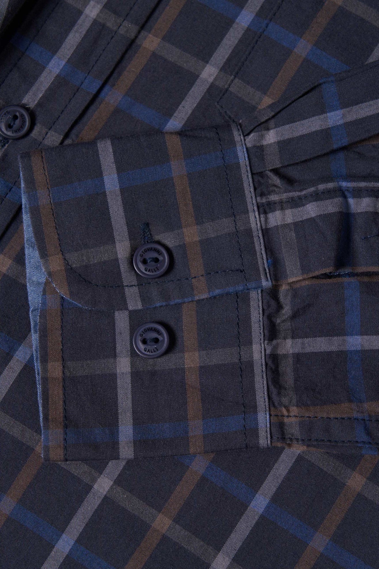 Camisa xadrez slim fit