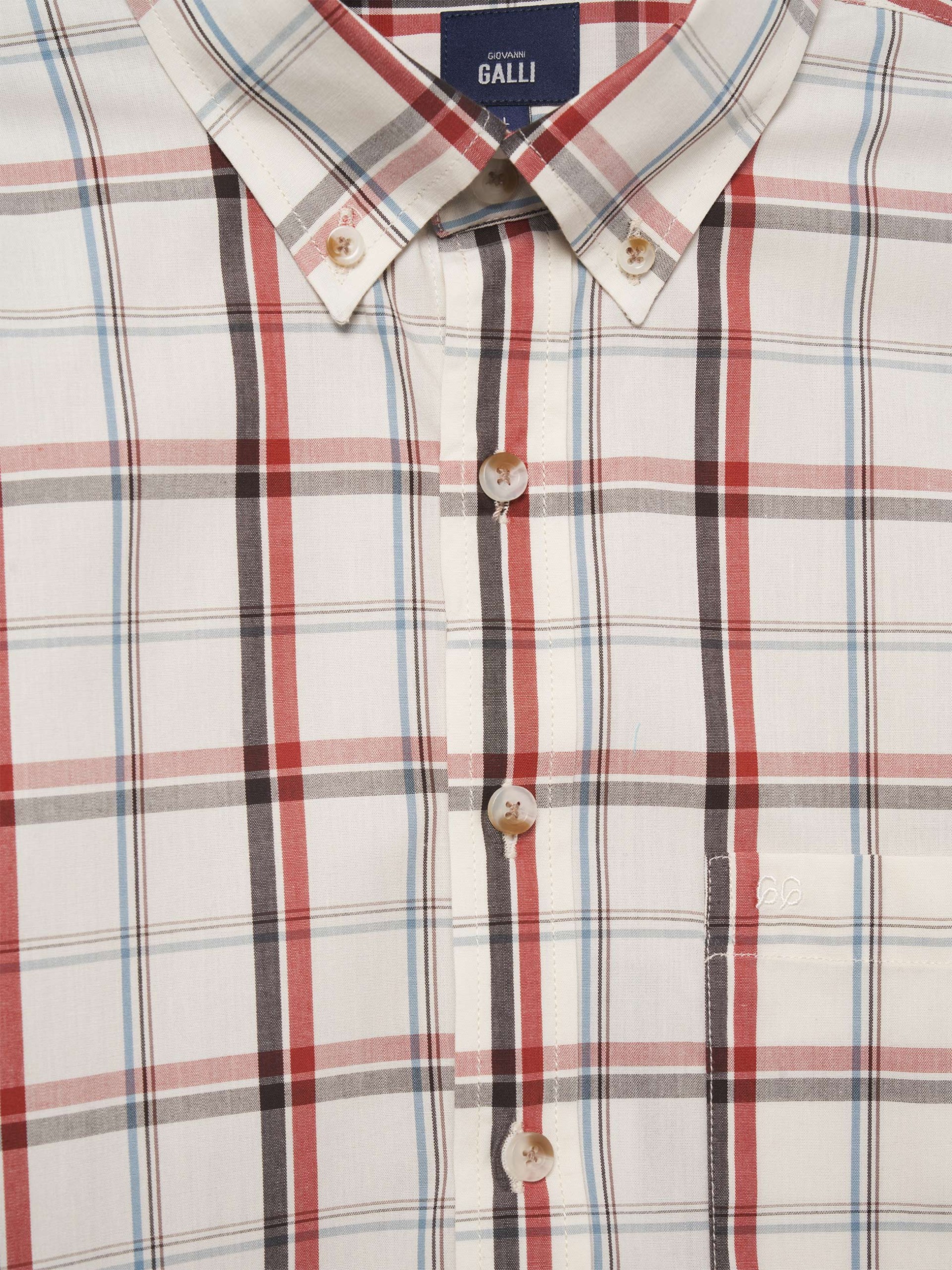 Camisa a cuadros regular fit