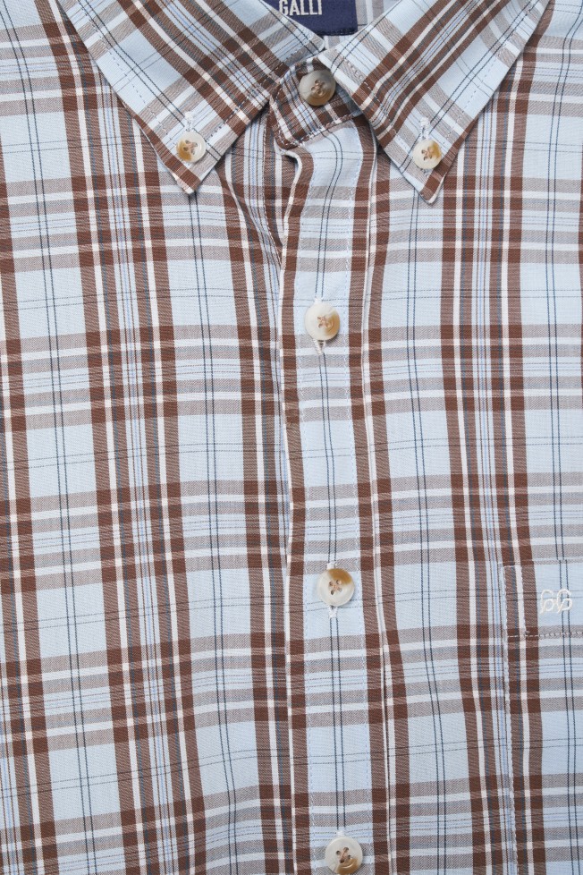 Camisa xadrez regular fit