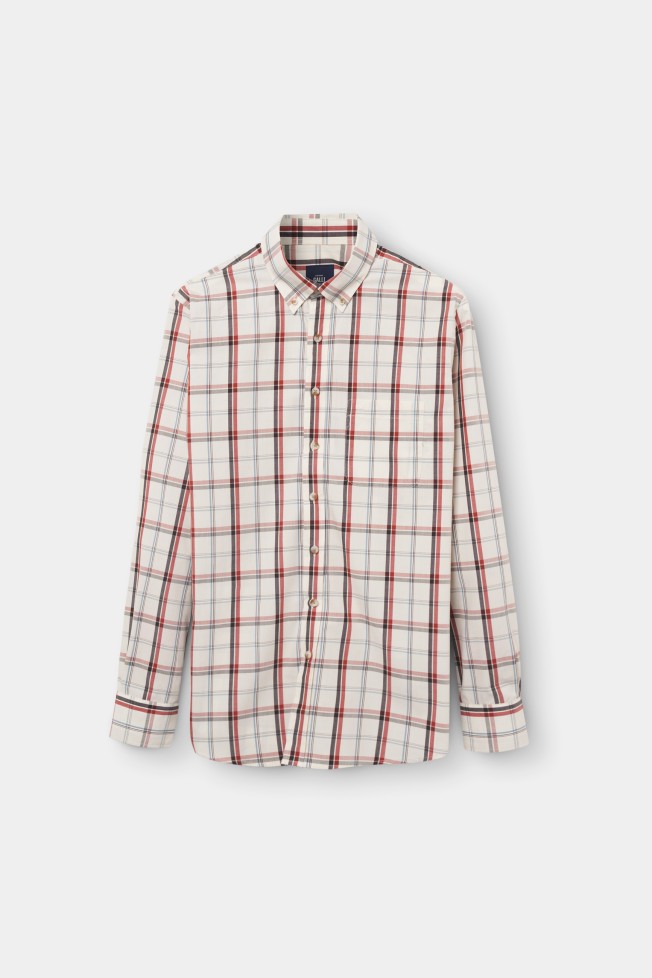 Camisa xadrez regular fit