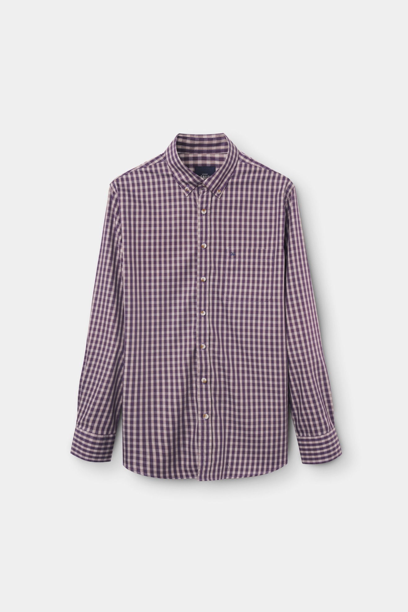 Camisa xadrez regular fit