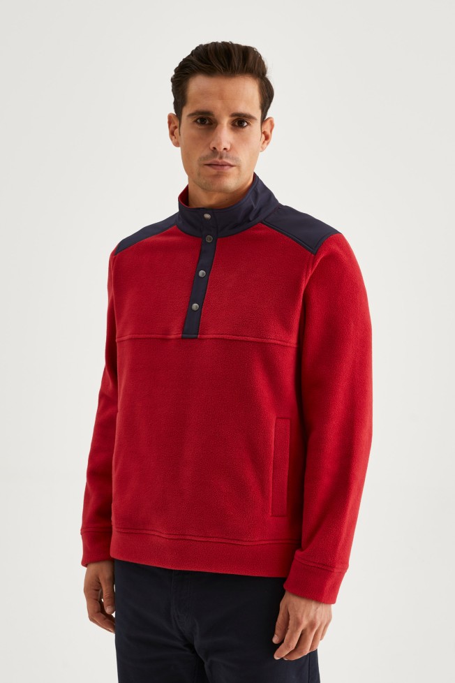 Sudadera polar con muelles Sudadera polar con muelles