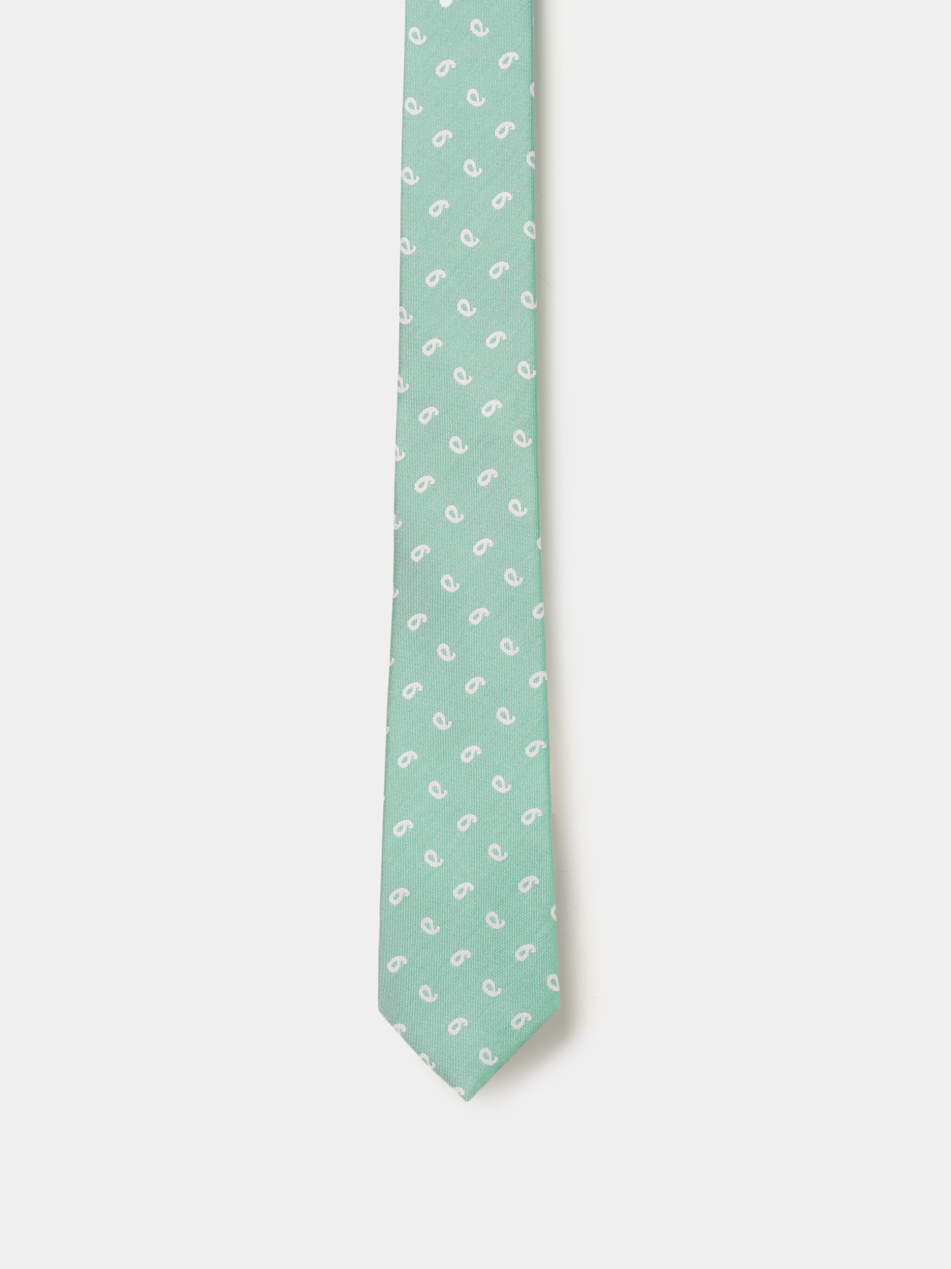 Corbata con estampado cornucopia