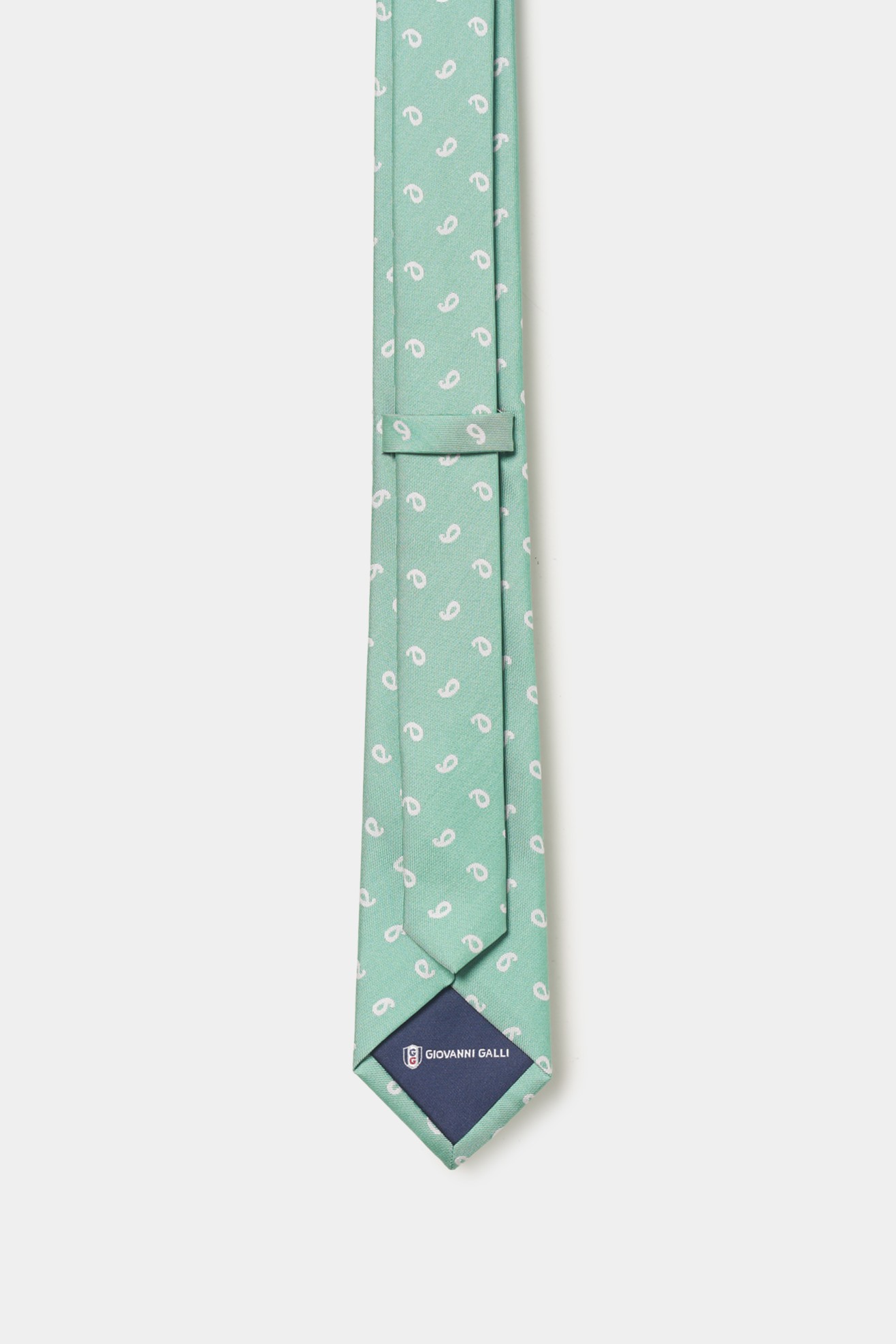 Corbata con estampado cornucopia