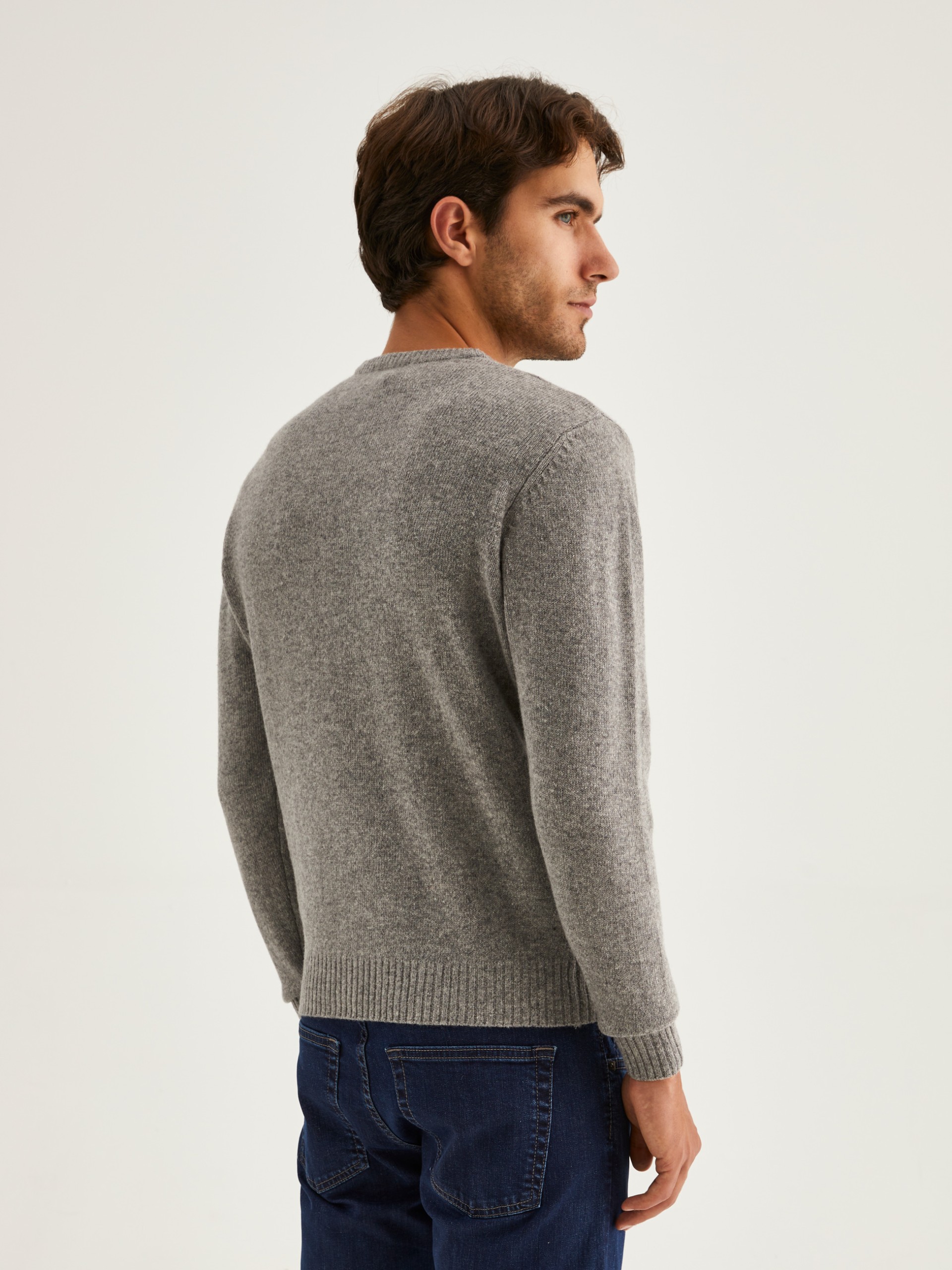 Jersey de cuello redondo