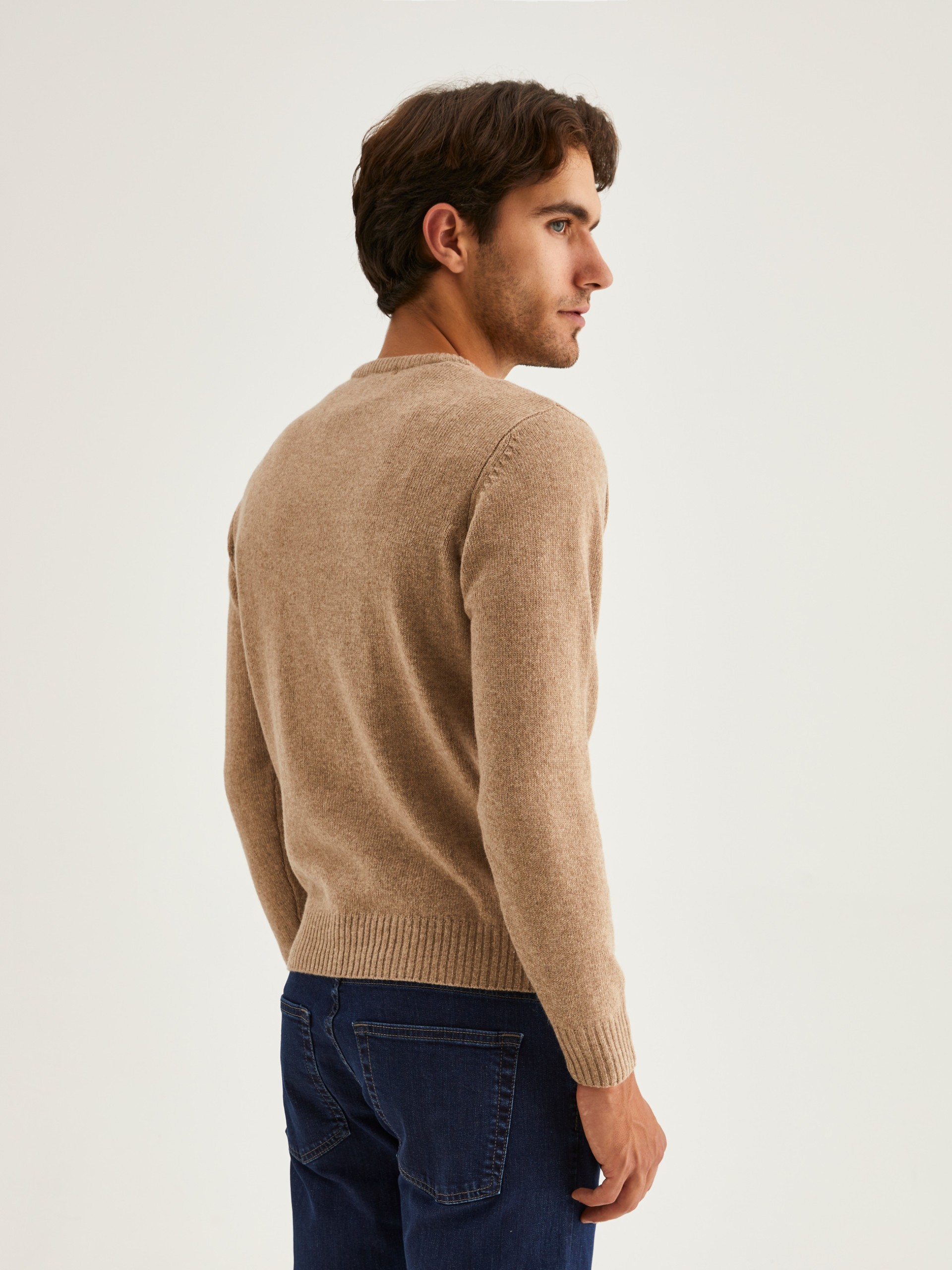 Jersey de cuello redondo