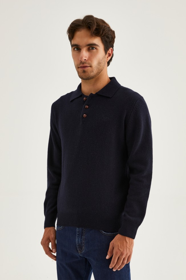 Polo de manga larga 