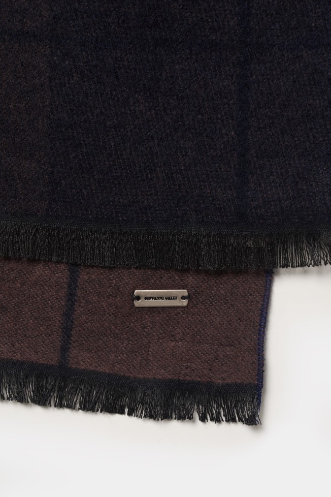 Cachecol padrão xadrez Cachecol padrão xadrez