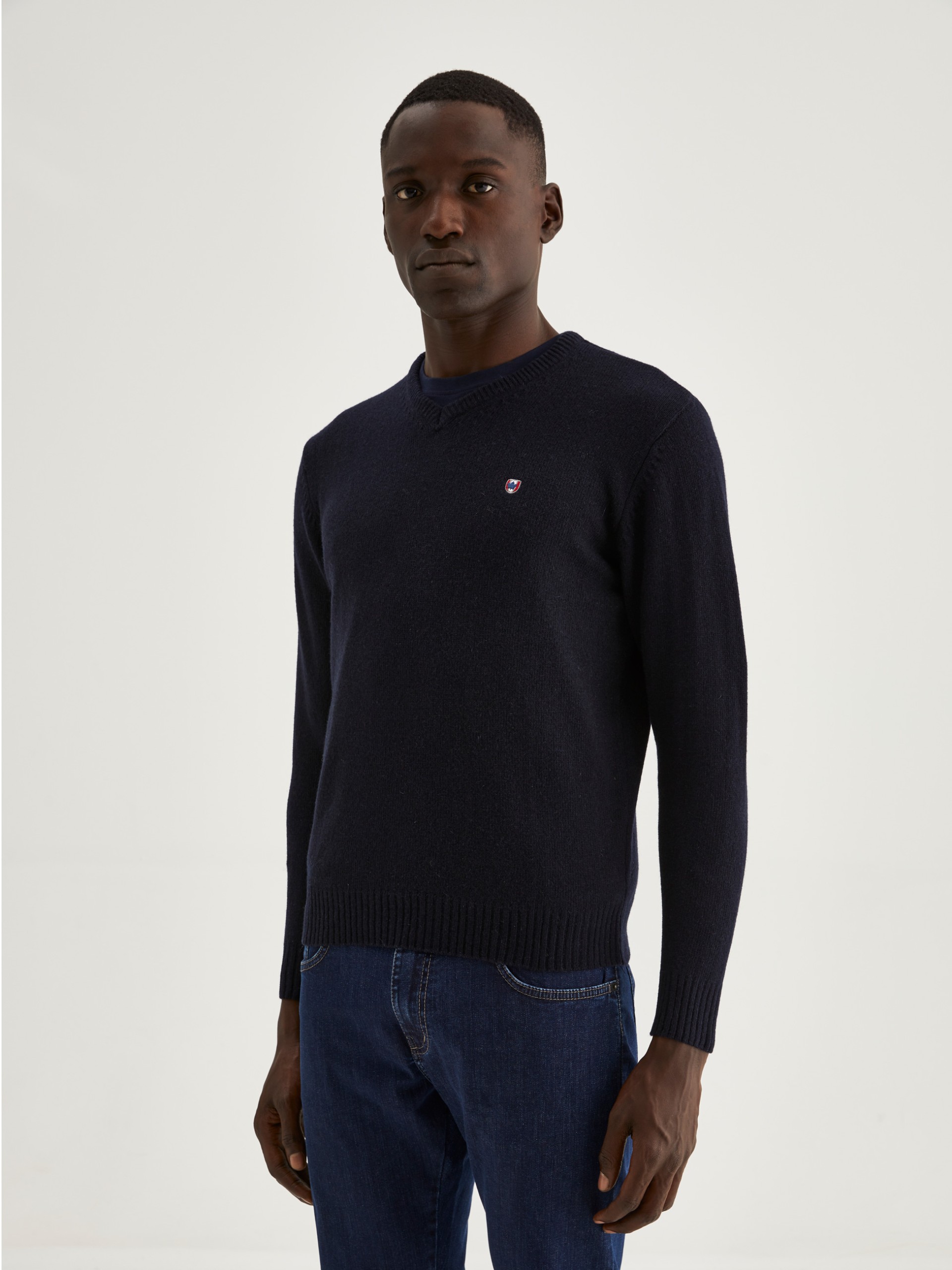 Jersey de cuello redondo