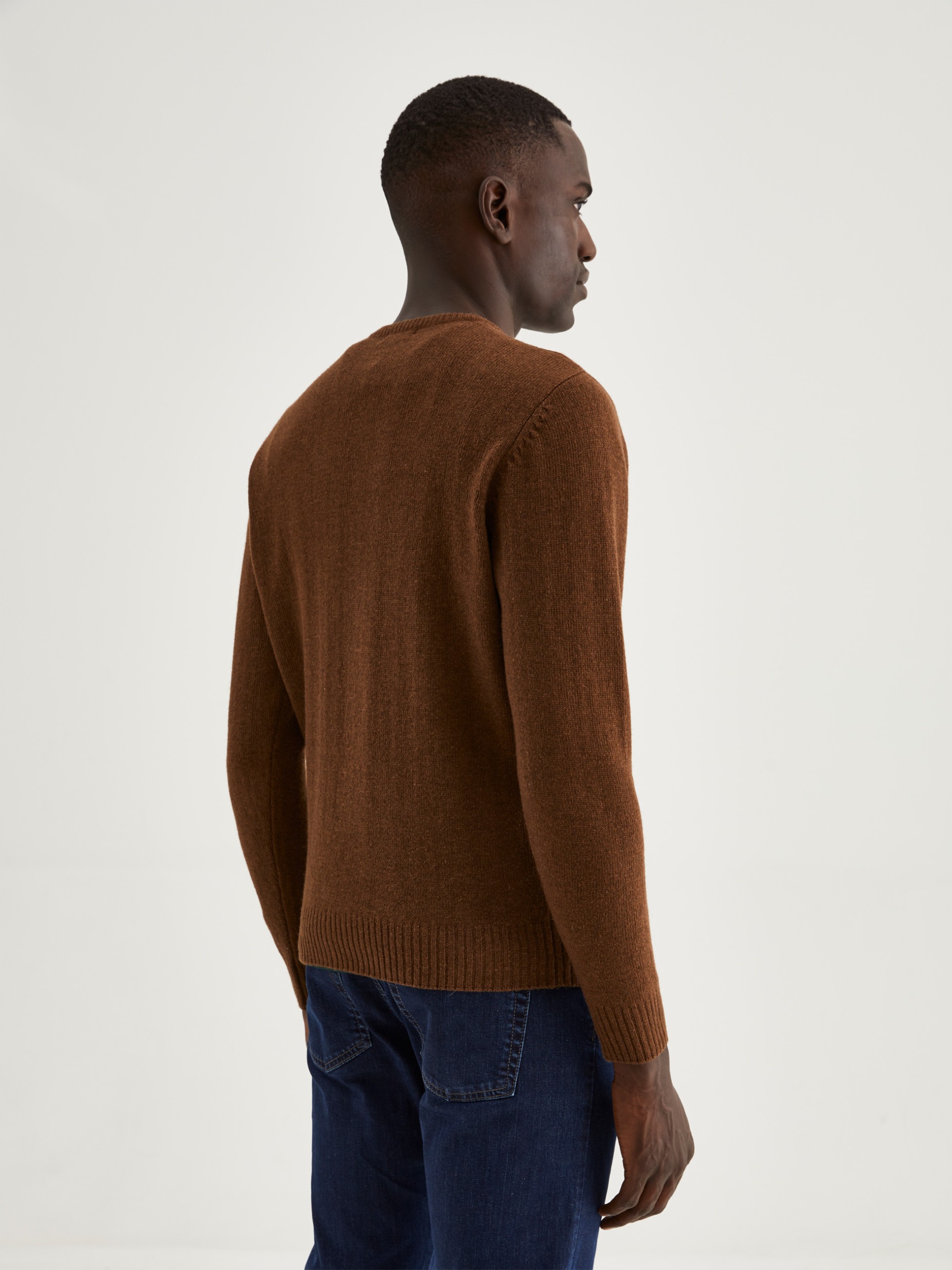 Jersey de cuello redondo