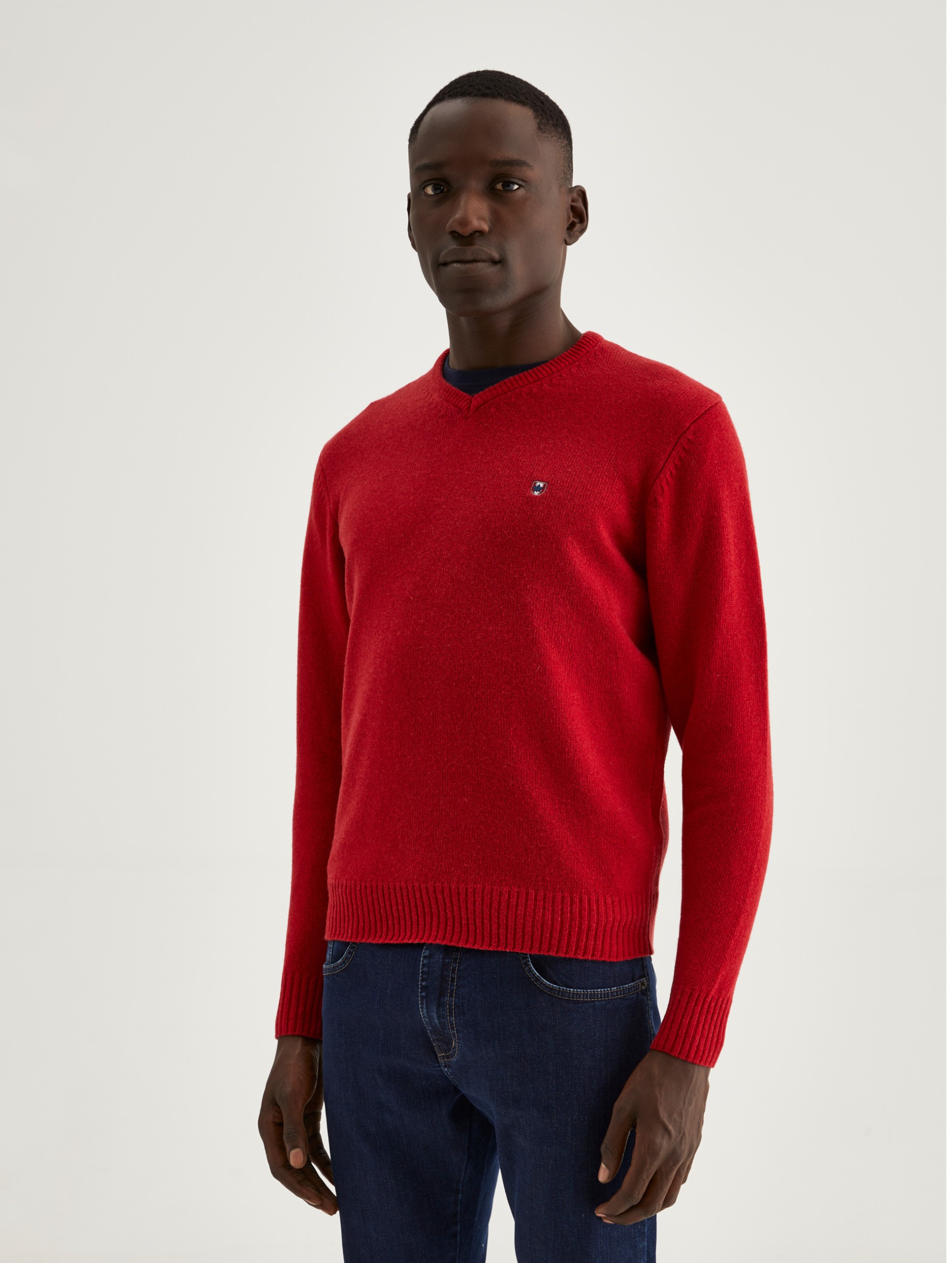 Jersey de cuello redondo