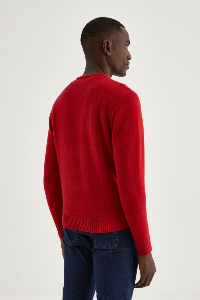 Pullover decote em V