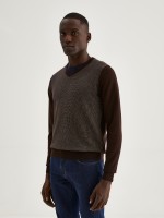 Jersey con cuello en V