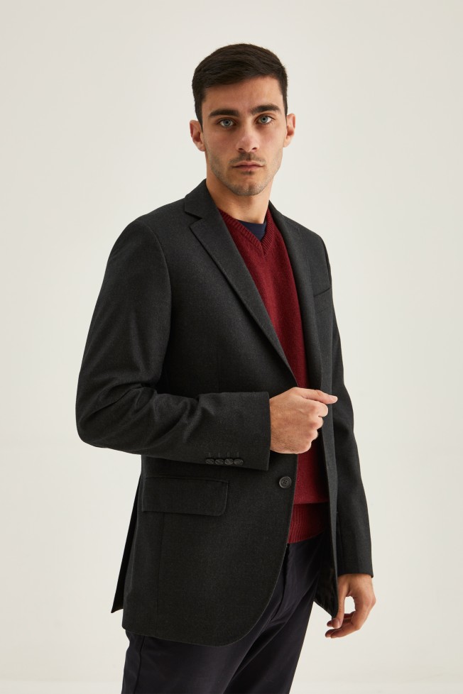 Blazer clssico slim fit