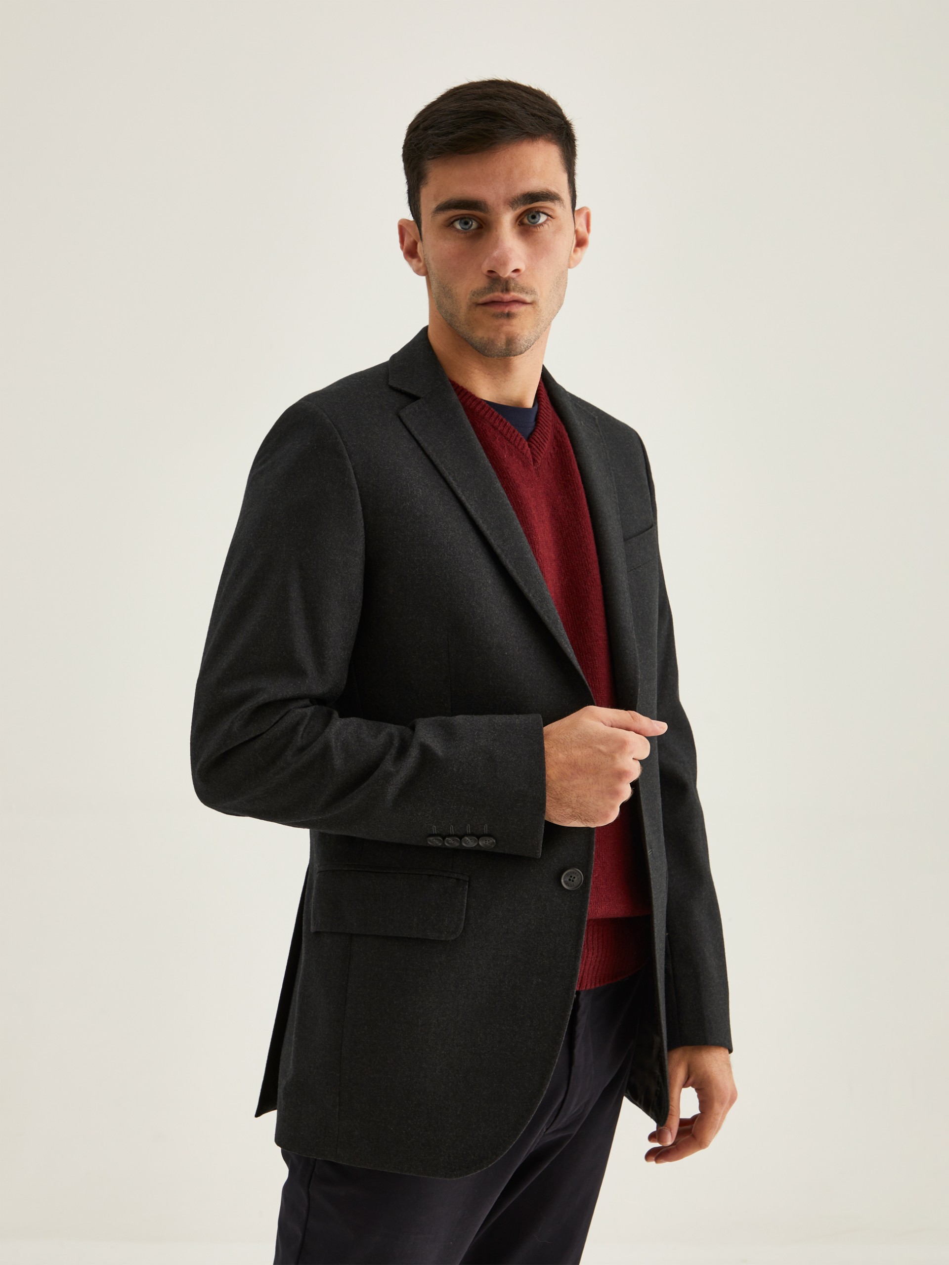 Americana clásica slim fit